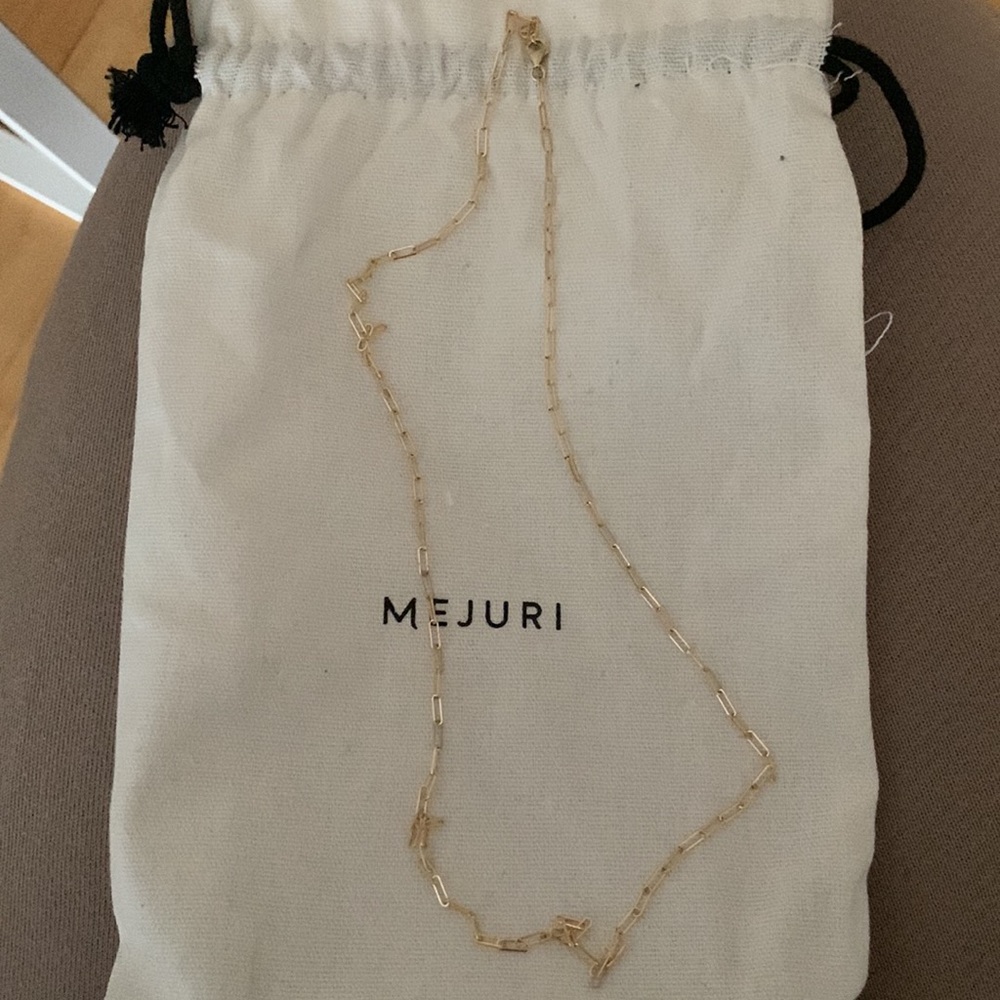 14K Gold Long Boyfriend Bold Chain Necklace